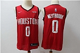 Rockets 0 Russell Westbrook Red Nike Earned Edition Swingman Jersey,baseball caps,new era cap wholesale,wholesale hats